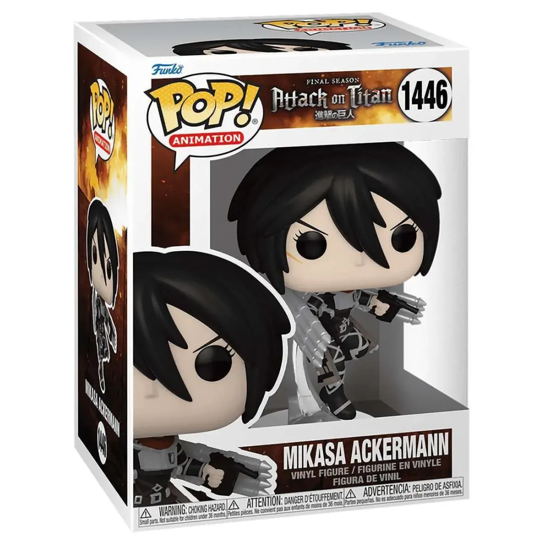 Фигурка Funko POP! Animation Attack on Titan S5 Mikasa Ackerman (1446) 67929
