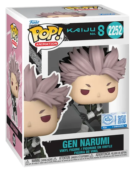 Фигурка Funko POP! Animation Kaiju No. 8 Gen Narumi (Exc) (2252) 91656