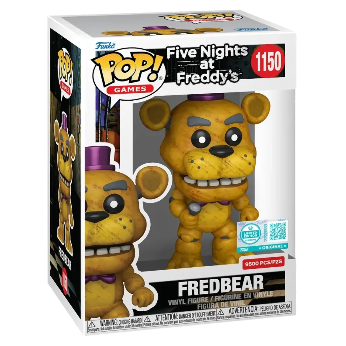 Фигурка Funko POP! Games FNAF Fredbear (Supreme LE) (Exc) (1150) 91871