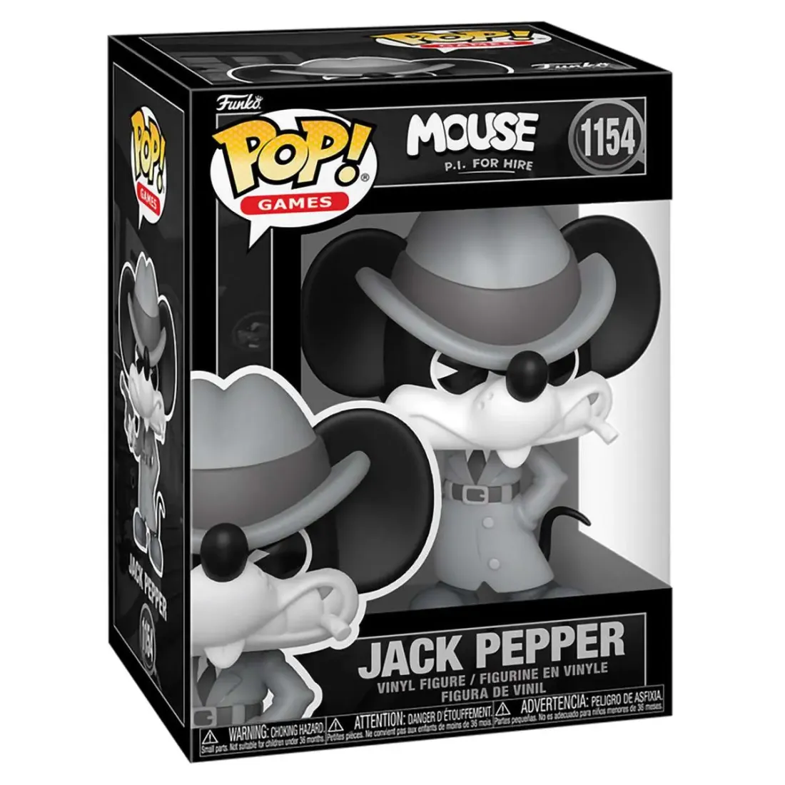 Фигурка Funko POP! Games MOUSE: P.I. For Hire Jack Pepper (1154) 92567