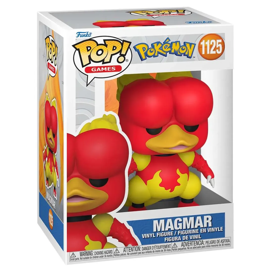 Фигурка Funko POP! Games Pokemon Magmar (1125) 91661