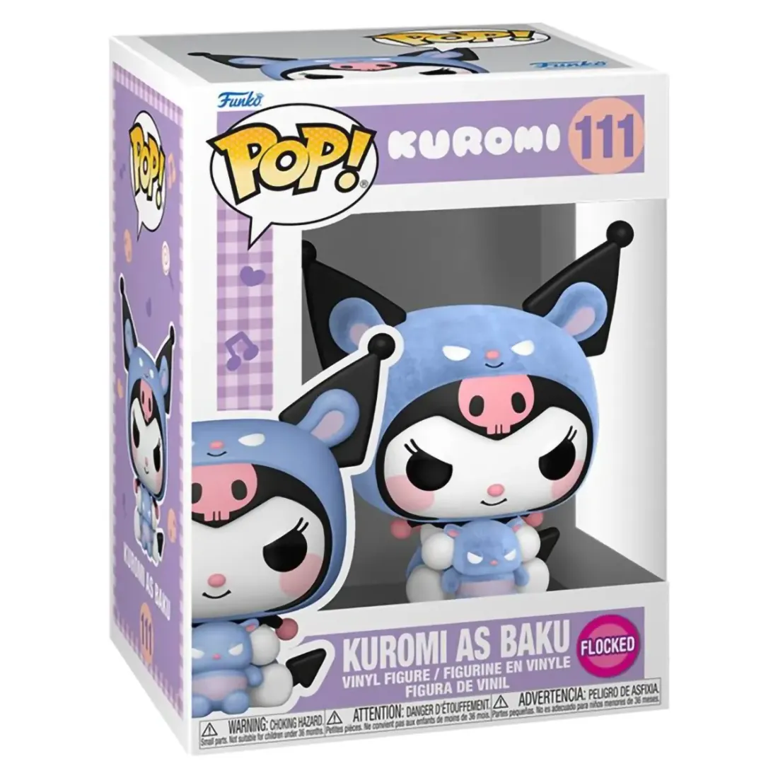Фигурка Funko POP! Kuromi Kuromi As Baku (FL) (111) 87212