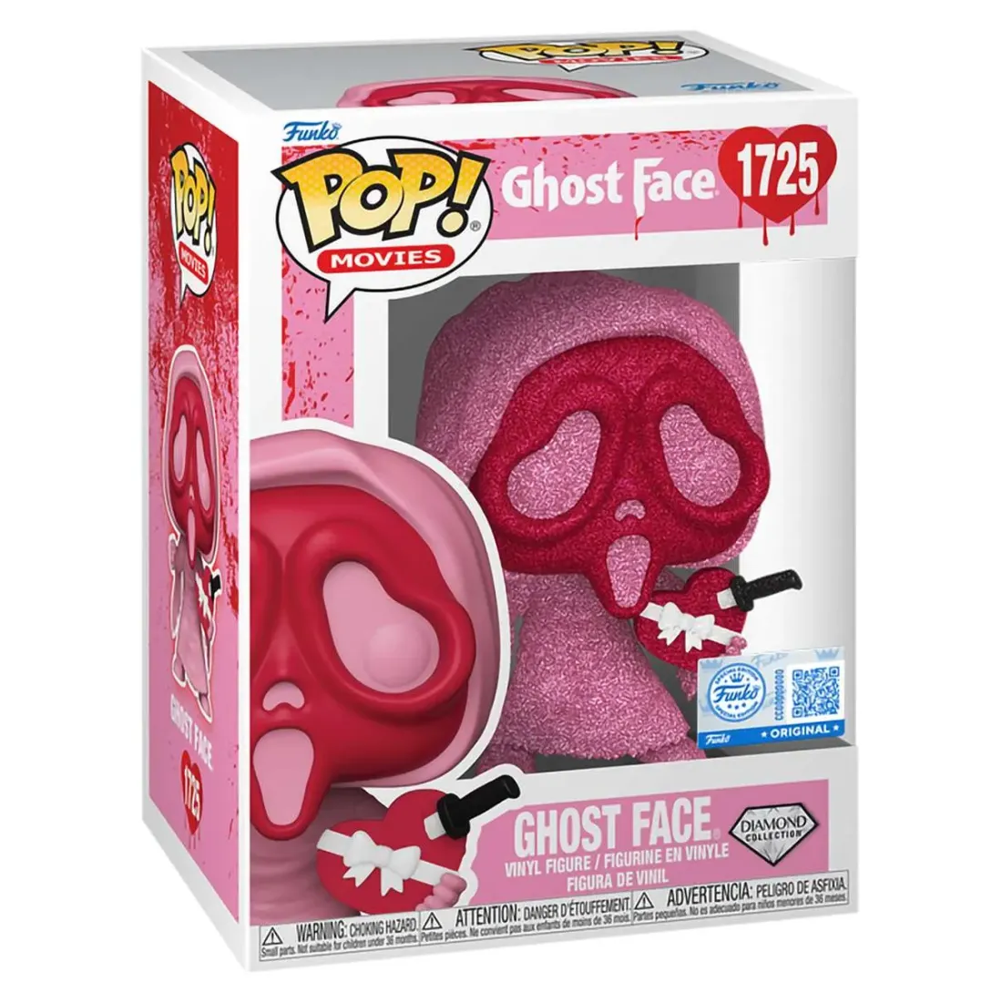 Фигурка Funko POP! Movies Valentines Ghost Face Ghost Face (DGLT) (Exc) (1725) 91880