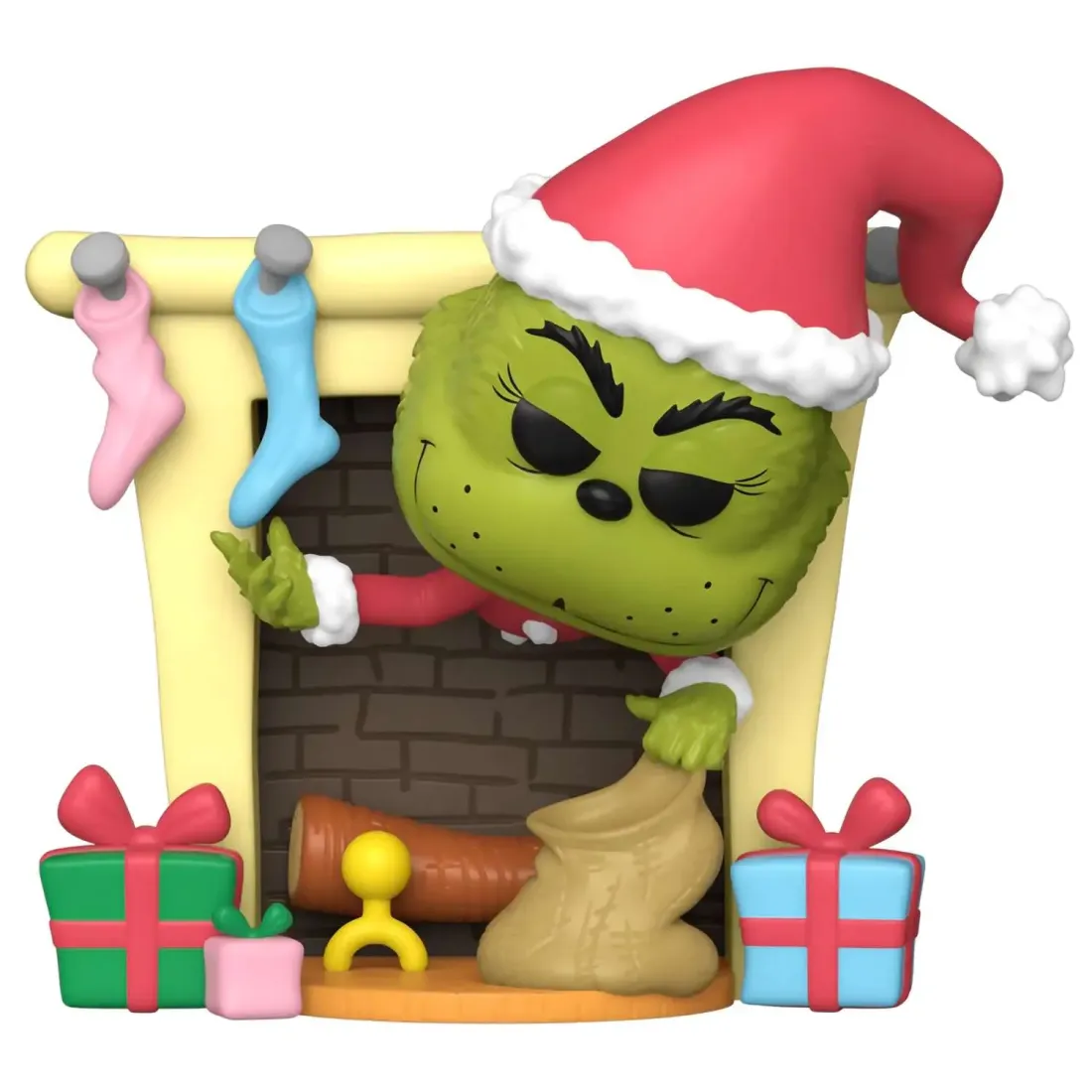 Фигурка Funko POP! Deluxe How the Grinch Stole Christmas Grinch w/Bag (35) 80972
