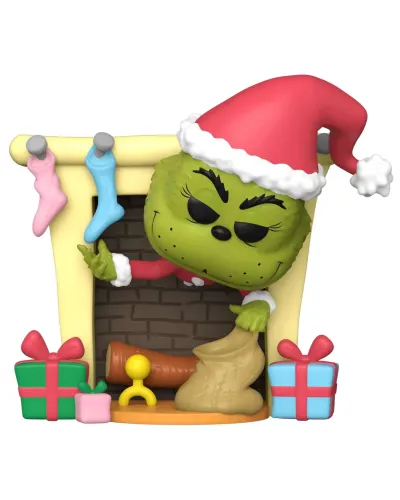Фигурка Funko POP! Deluxe How the Grinch Stole Christmas Grinch w/Bag (35) 80972
