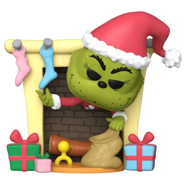 Фигурка Funko POP! Deluxe How the Grinch Stole Christmas Grinch w/Bag (35) 80972