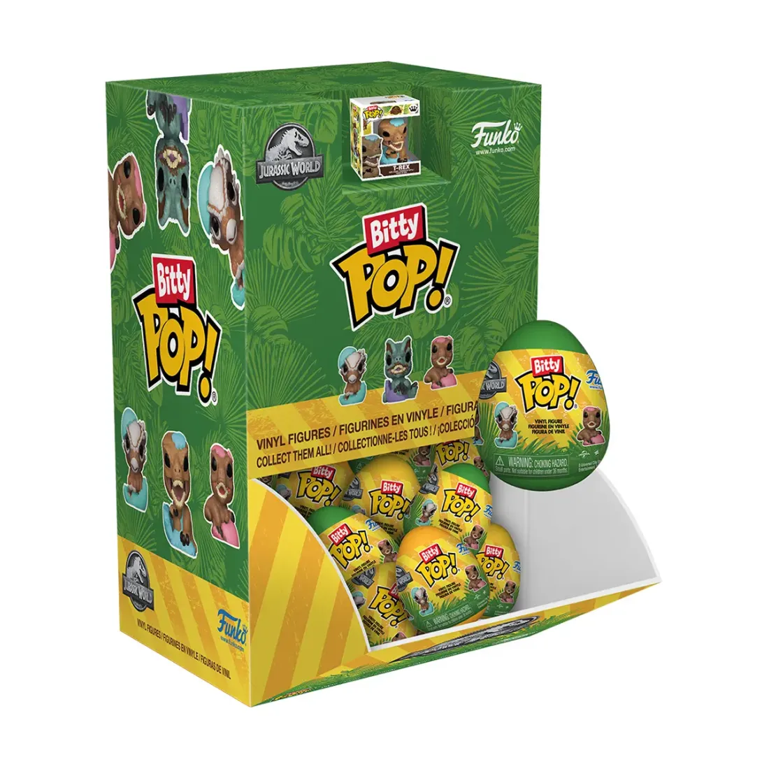 Фигурка Funko Bitty POP! Eggs Jurassic World 1 штука в ассортименте (из 4) 89051