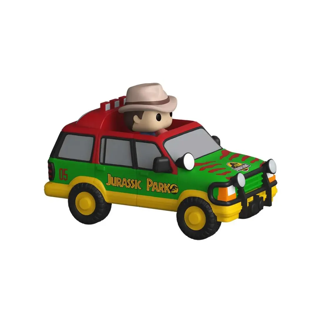 Фигурка Funko Bitty POP! Rides Jurassic Park Dr. Alan Grant and Jurassic SUV 90113
