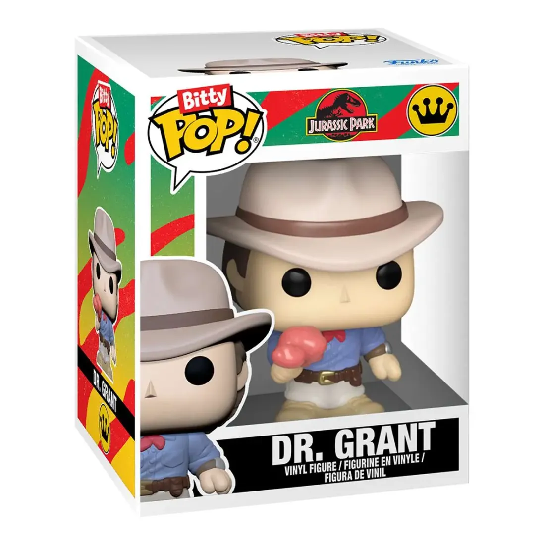 Фигурка Funko Bitty POP! Rides Jurassic Park Dr. Alan Grant and Jurassic SUV 90113