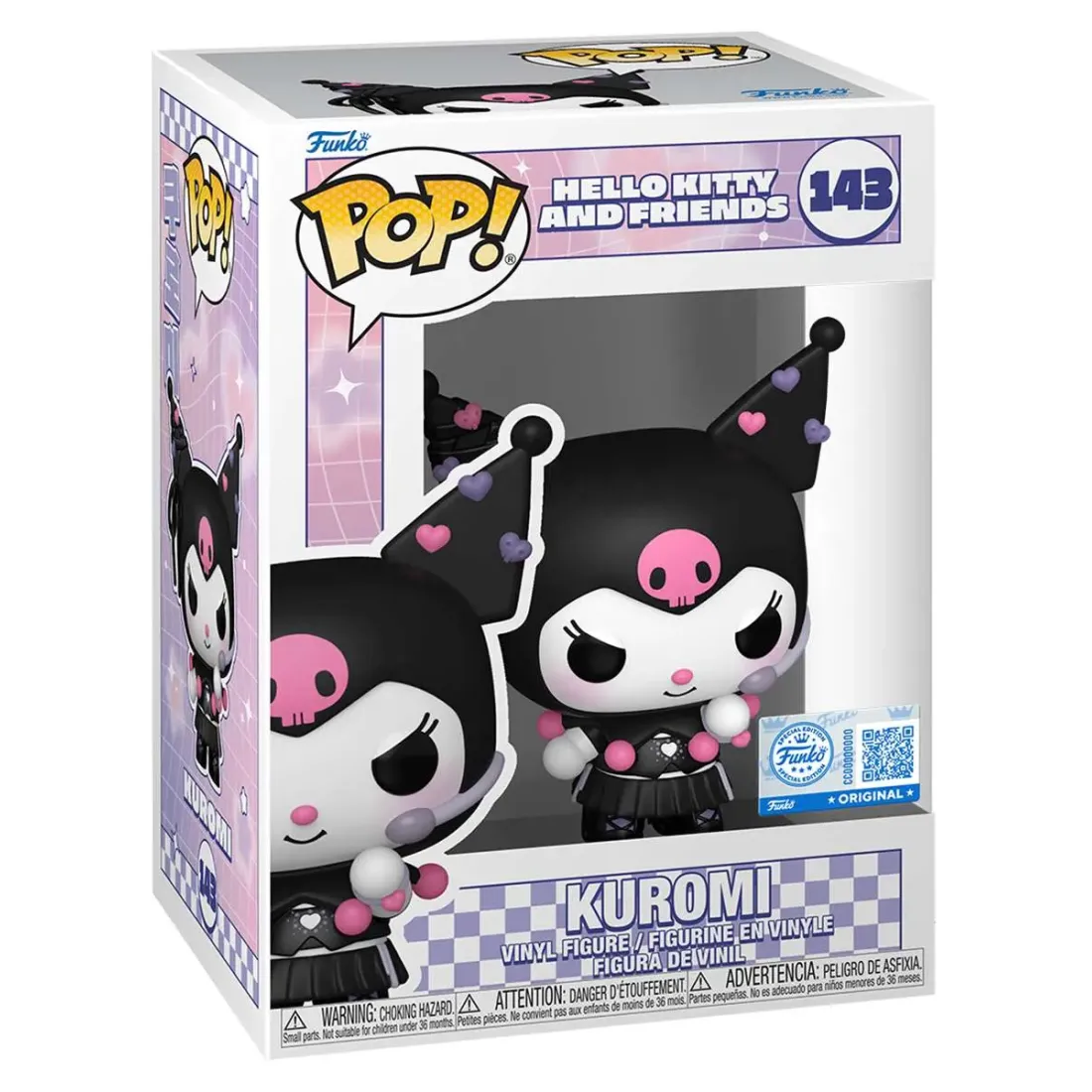Фигурка Funko POP! Hello Kitty And Friends Kuromi K-Pop (Exc) (143) 91865