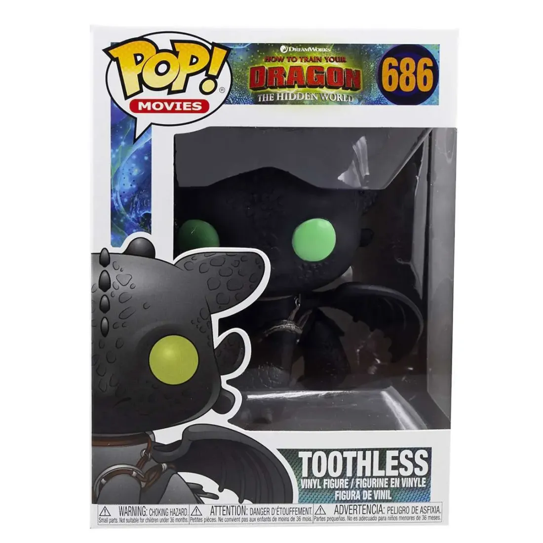 Фигурка Funko POP! Movies How to Train Your Dragon 3 Toothless (686) 36355