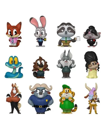 Фигурка Funko Minis Zootopia 2 1 штука в ассортименте (из 12) (Exc) 88539