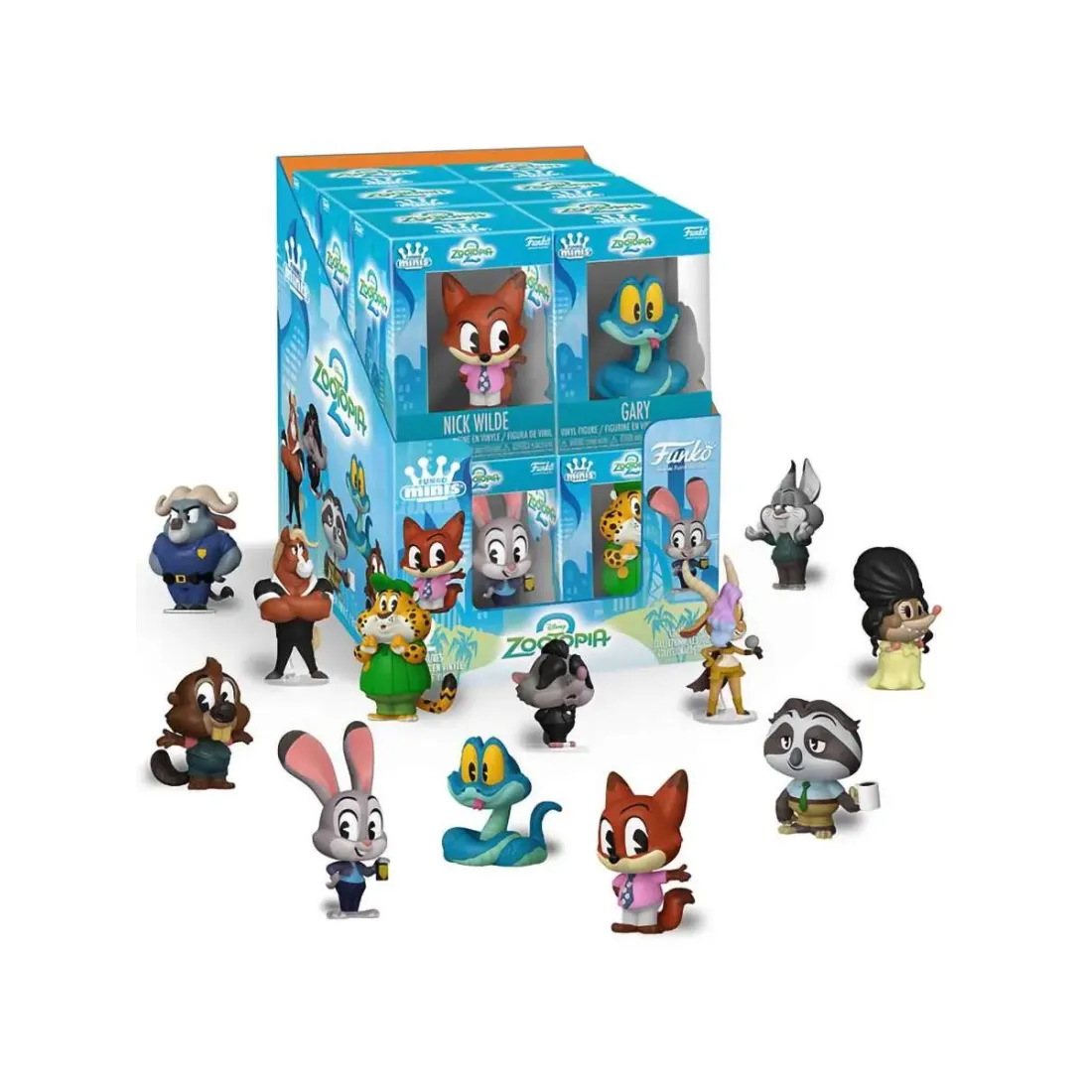 Фигурка Funko Minis Zootopia 2 1 штука в ассортименте (из 12) (Exc) 88539