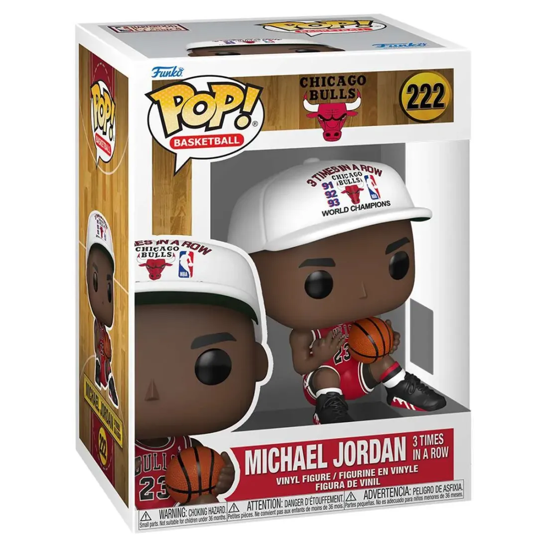 Фигурка Funko POP! NBA Bulls Michael Jordan (3 Times in a Row) (222) 90538