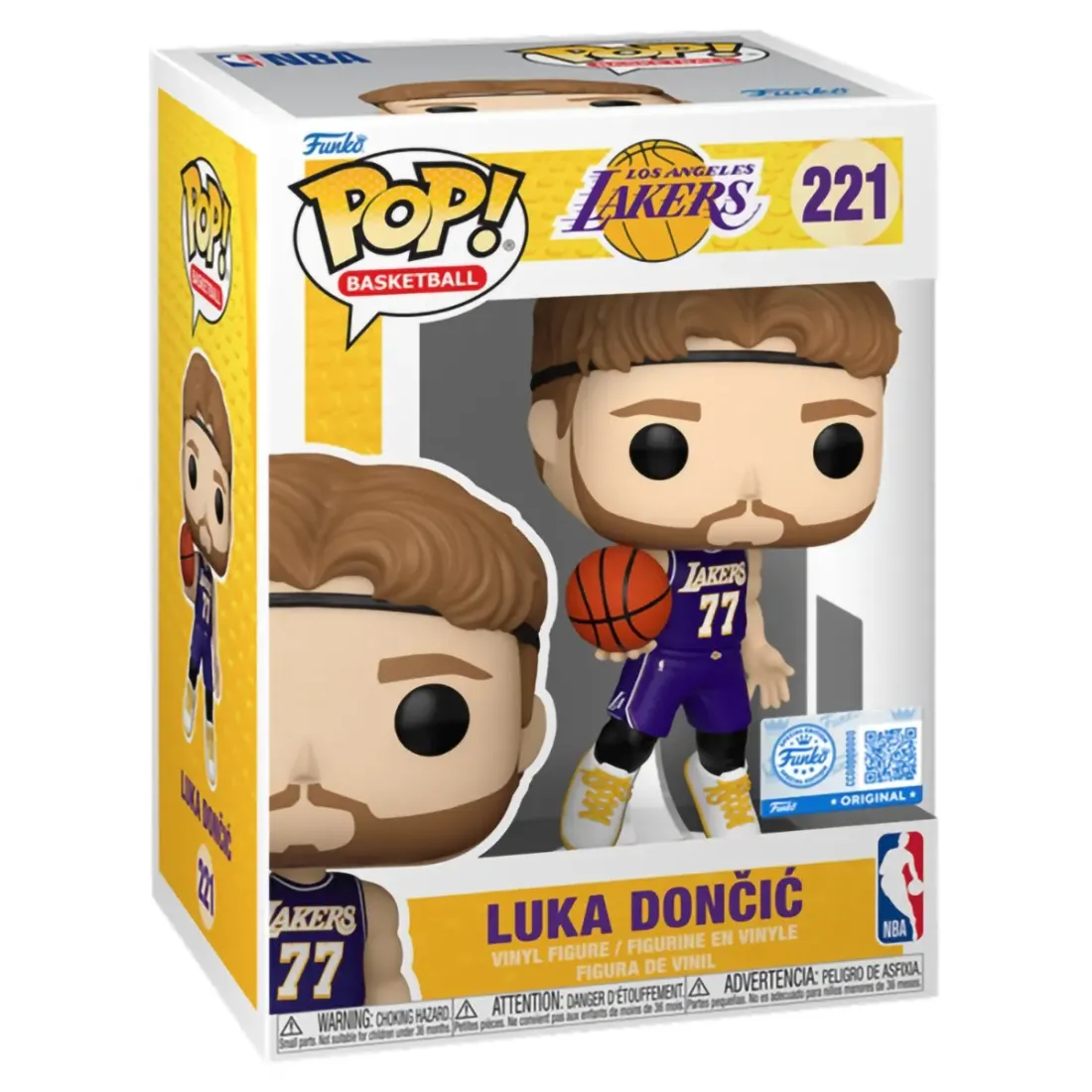 Фигурка Funko POP! NBA Lakers Luka Doncic (2025 Statement Edition Uniform) (Exc) (221) 93650