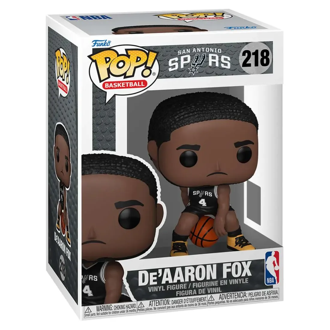 Фигурка Funko POP! NBA Spurs De'Aaron Fox (218) 92389