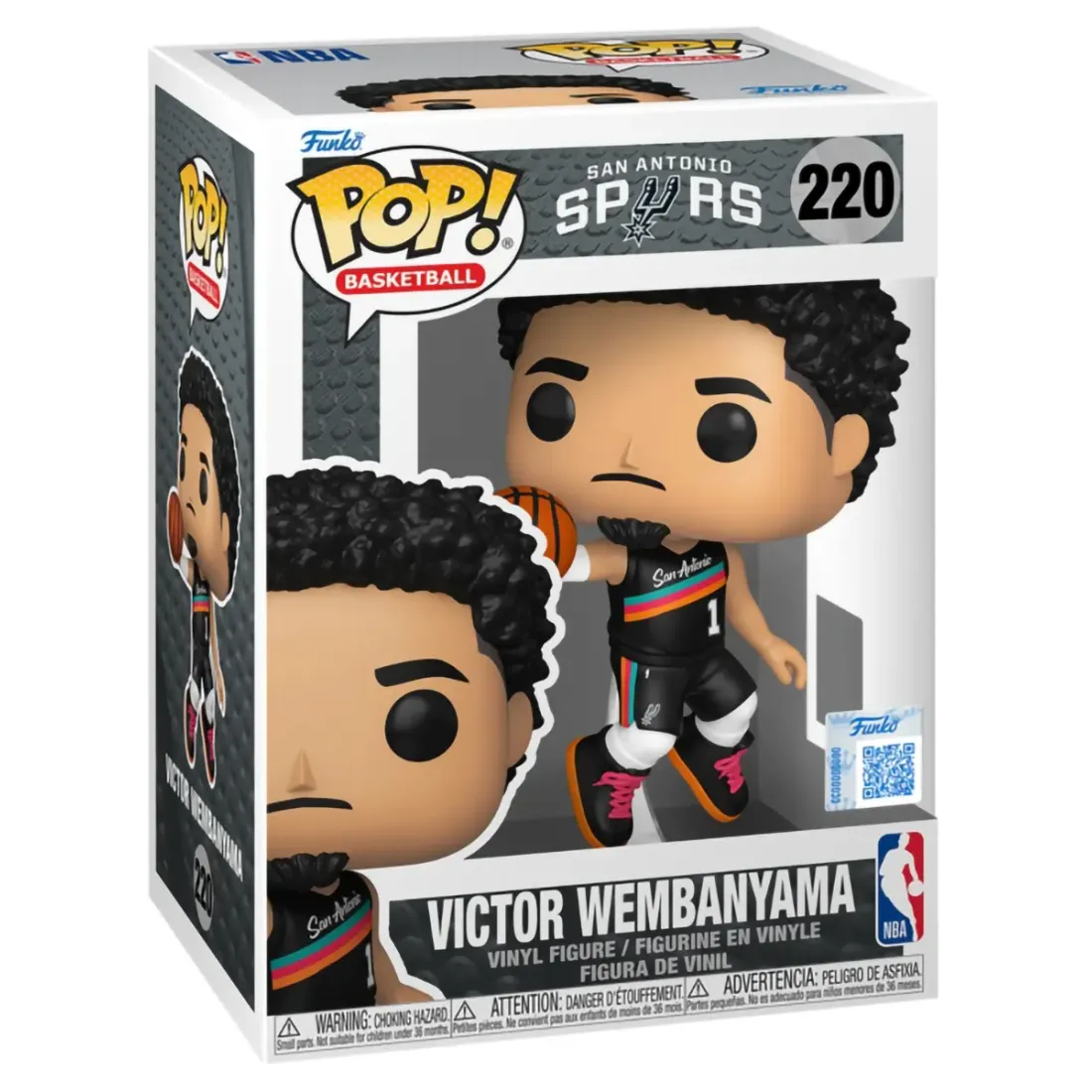 Фигурка Funko POP! NBA Spurs Victor Wembanyama Dunking (220) 91818