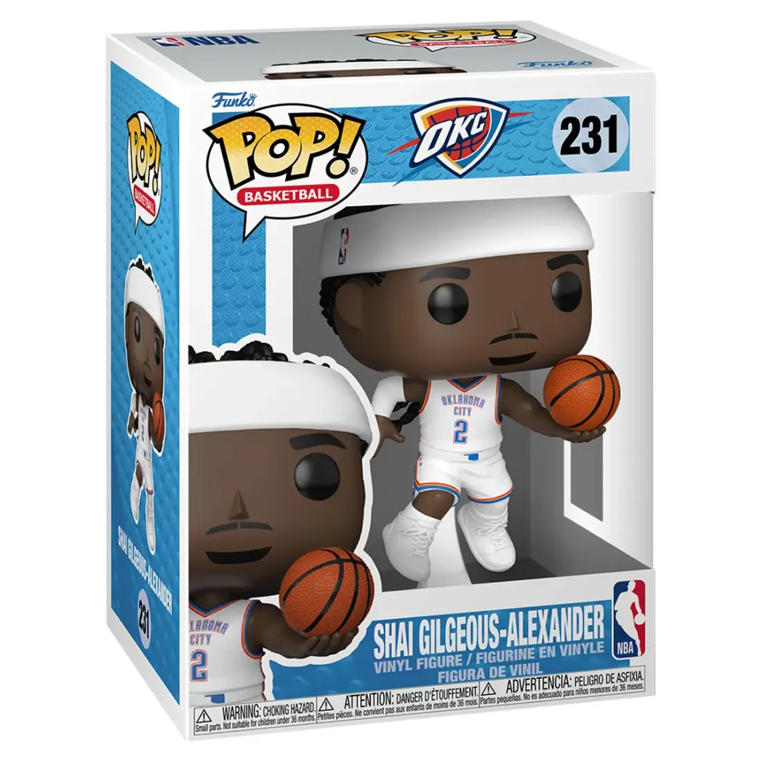 Фигурка Funko POP! NBA Thunder Shai Gilgeous-Alexander (Association Edition Jersey) (231) 90516