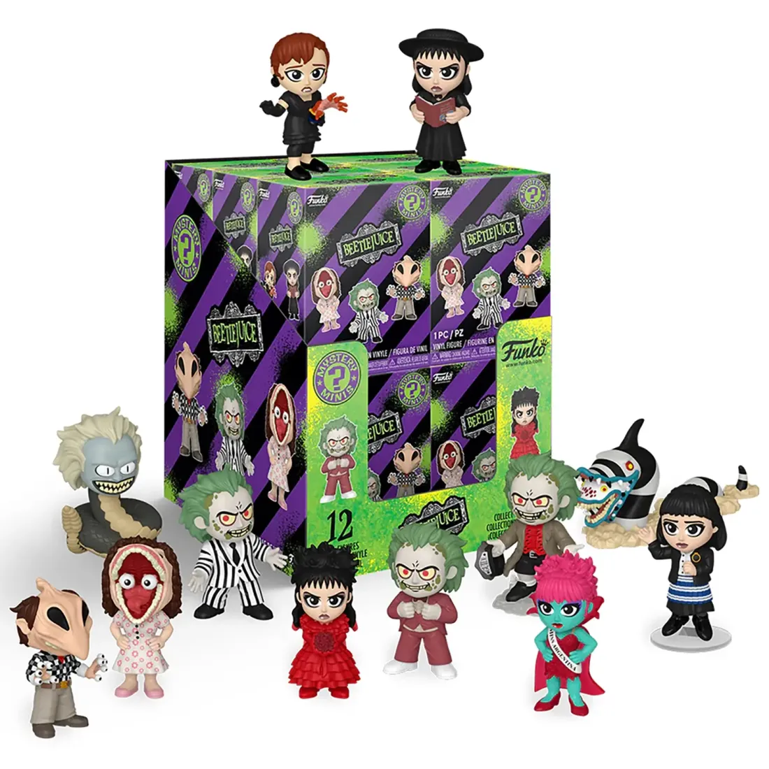 Фигурка Funko Mystery Minis Beetlejuice 1 штука в ассортименте (из 12) 86443