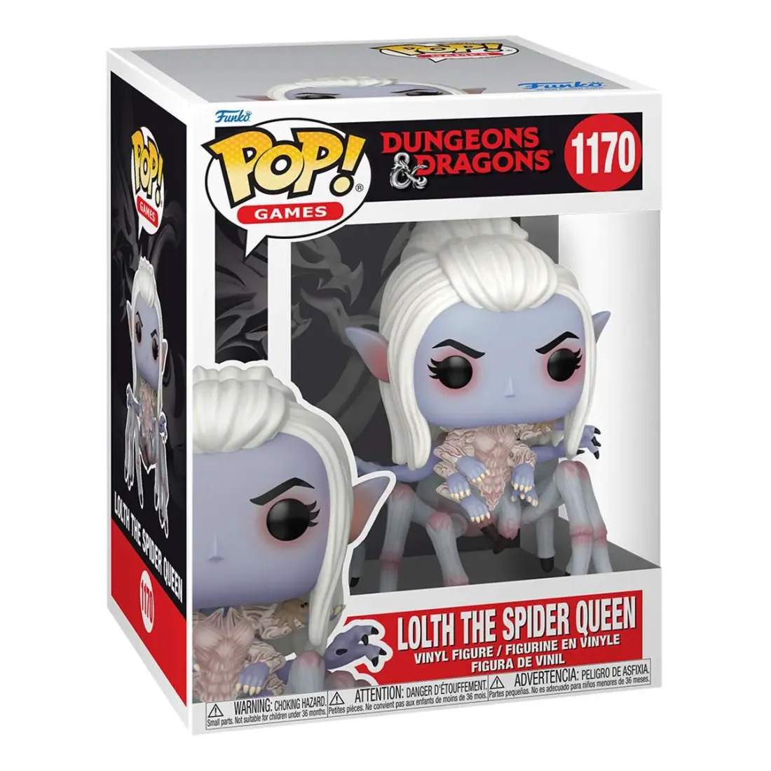 Фигурка Funko POP! Premium Games D&D Lolth the Spider Queen (1170) 91562
