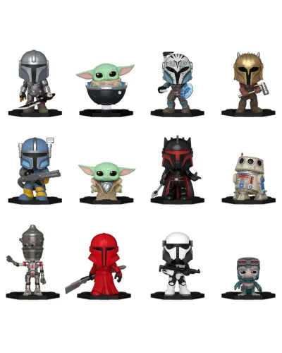 Фигурка Funko Mystery Minis Bobble Star Wars The Mandalorian S2 1 штука в ассортименте (из12) 81366