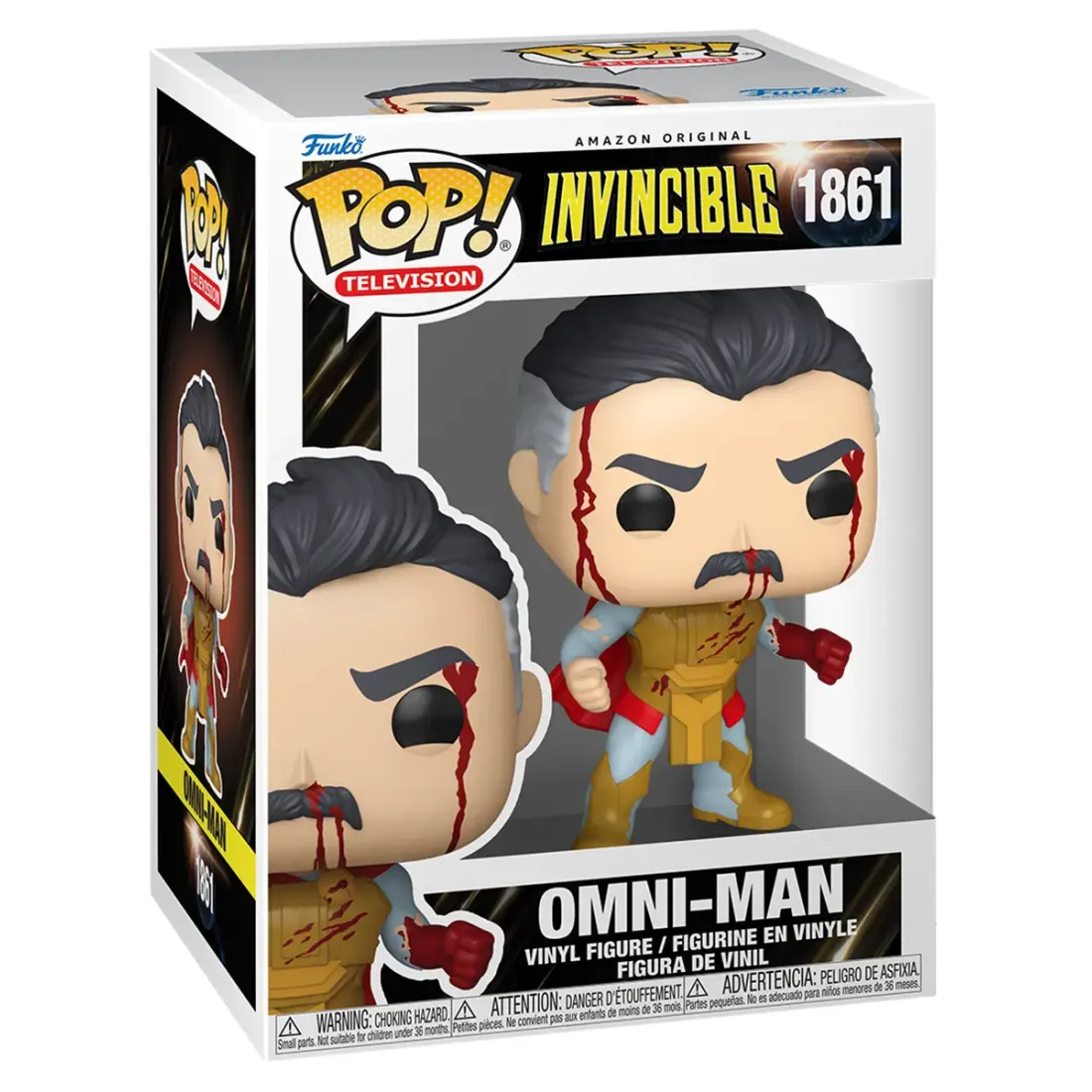 Фигурка Funko POP! TV Invincible S2 Omni-Man (Armor) (Bloody) (1861) 90321