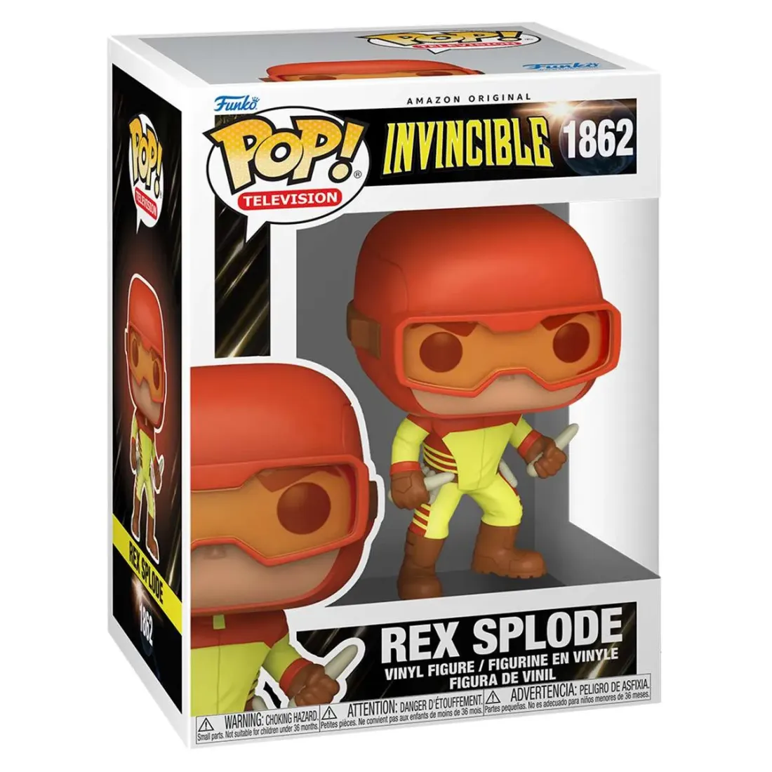 Фигурка Funko POP! TV Invincible S2 Rex Splode w/Chase (1862) 90322
