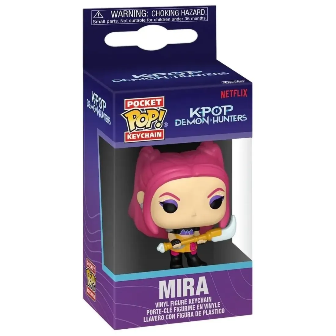 Брелок Funko Pocket POP! KPop Demon Hunters Mira 95686