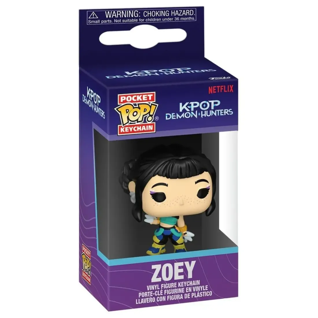 Брелок Funko Pocket POP! KPop Demon Hunters Zoey 95688