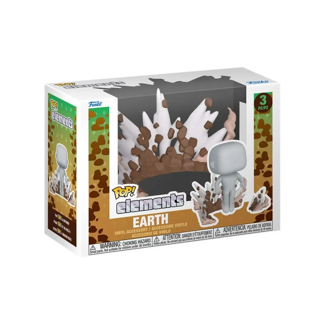 Набор Funko POP! Elements Earth Dirt/Rock 3 шт 88853