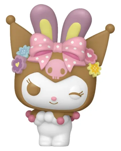 Фигурка Funko Pocket POP! Easter Egg Hello Kitty And Friends Kuromi​ with Bunny Ears 89033