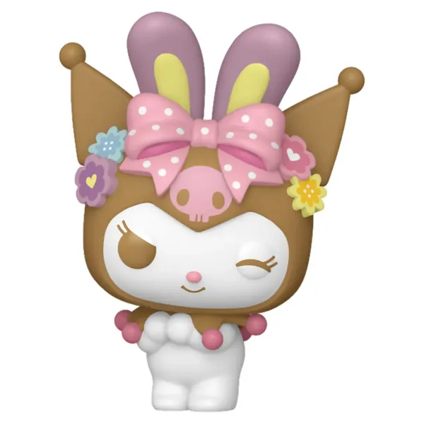 Фигурка Funko Pocket POP! Easter Egg Hello Kitty And Friends Kuromi​ with Bunny Ears 89033