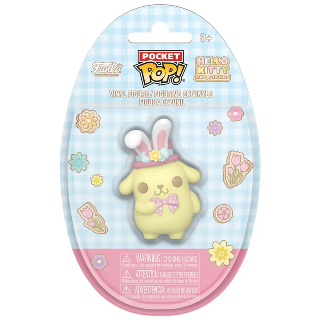 Фигурка Funko Pocket POP! Easter Egg Hello Kitty And Friends Pompompurin with Bunny Ears 89034