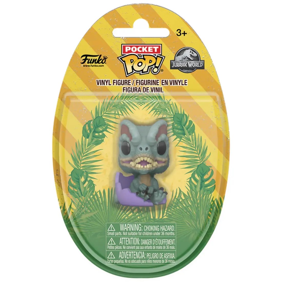Фигурка Funko Pocket POP! Easter Egg Jurassic World Dilophosaurus​ 89046