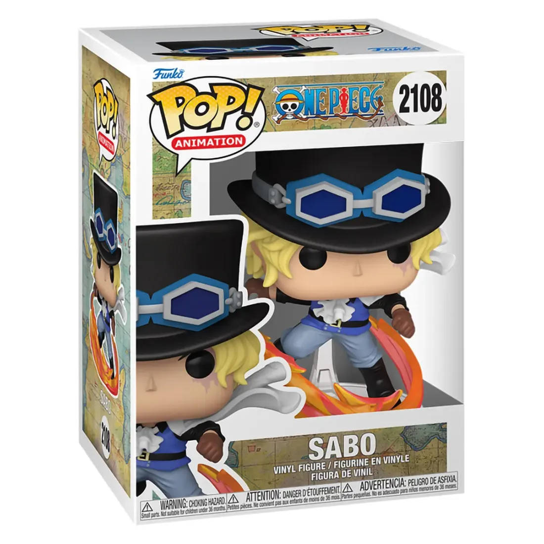 Фигурка Funko POP! Animation One Piece Sabo (2108) 90564