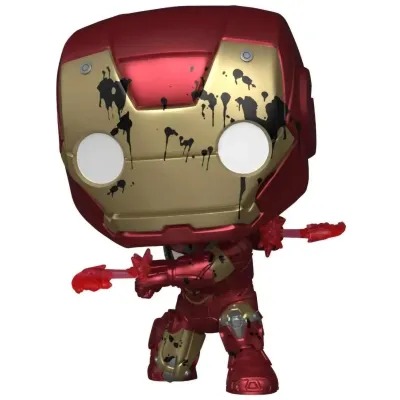 Фигурка Funko POP! Bobble Marvel Infinity Saga Iron Man (Red Laser) (Supreme LE) (Exc) (1571) 90743