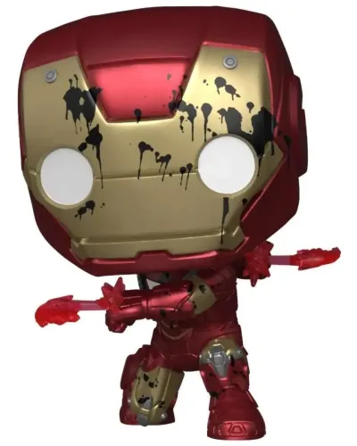Фигурка Funko POP! Bobble Marvel Infinity Saga Iron Man (Red Laser) (Supreme LE) (Exc) (1571) 90743