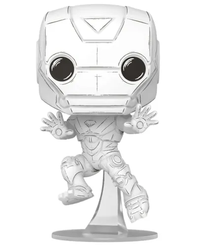 Фигурка Funko POP! Bobble Marvel Iron Man (Sketched Deco) (1572) 90298