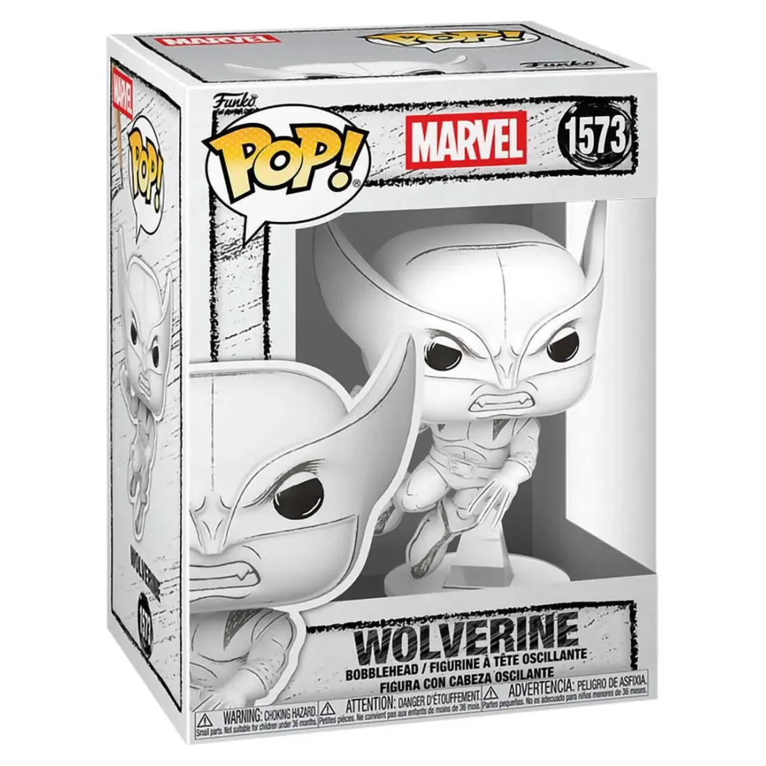 Фигурка Funko POP! Bobble Marvel Wolverine (Sketched Deco) (1573) 90299
