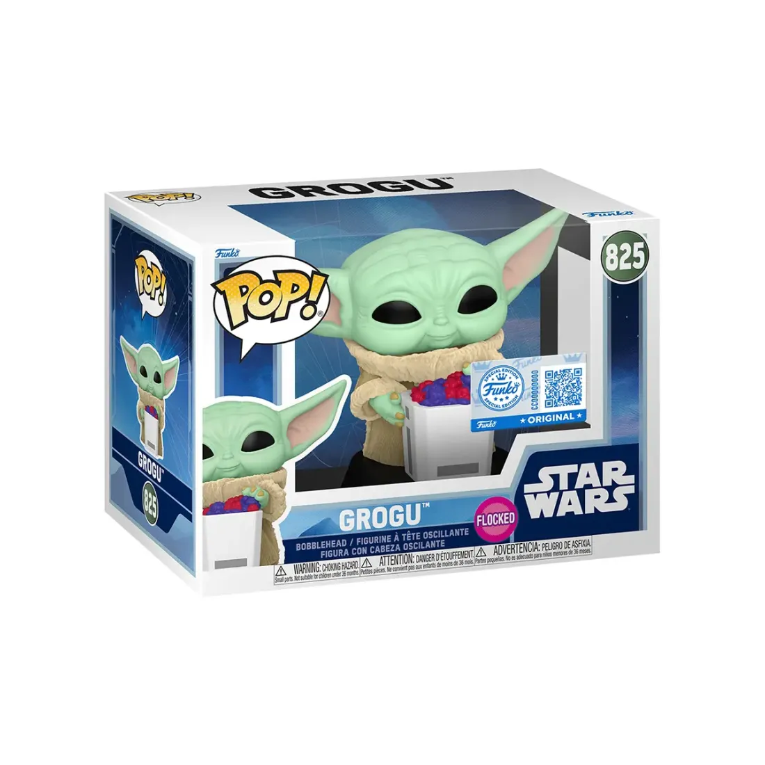 Фигурка Funko POP! Bobble Star Wars M & G Grogu (FL) (Exc) (825) 93790