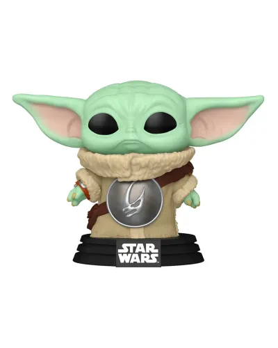Фигурка Funko POP! Bobble Star Wars M & G Grogu with Mudhorn Chest Armor (819) 90447
