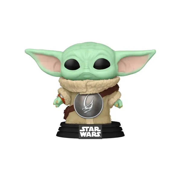 Фигурка Funko POP! Bobble Star Wars M & G Grogu with Mudhorn Chest Armor (819) 90447