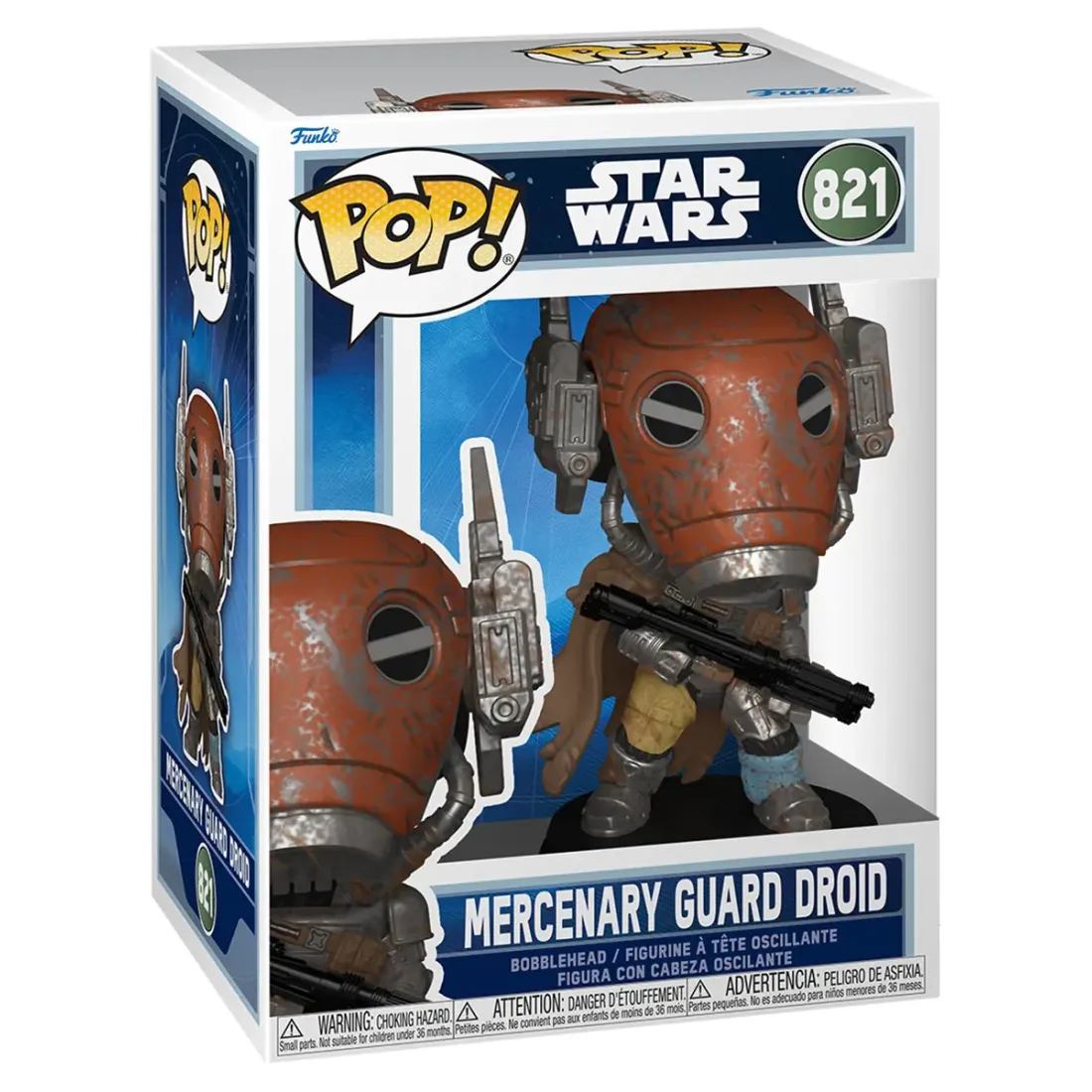 Фигурка Funko POP! Bobble Star Wars M & G Mercenary Guard Droid (821) 90449