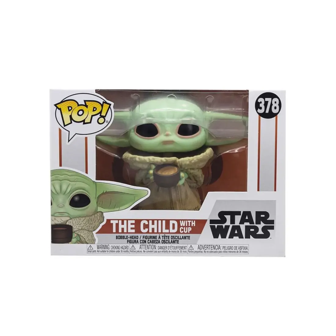 Фигурка Funko POP! Bobble Star Wars Mandalorian The Child w/cup (378) 49933