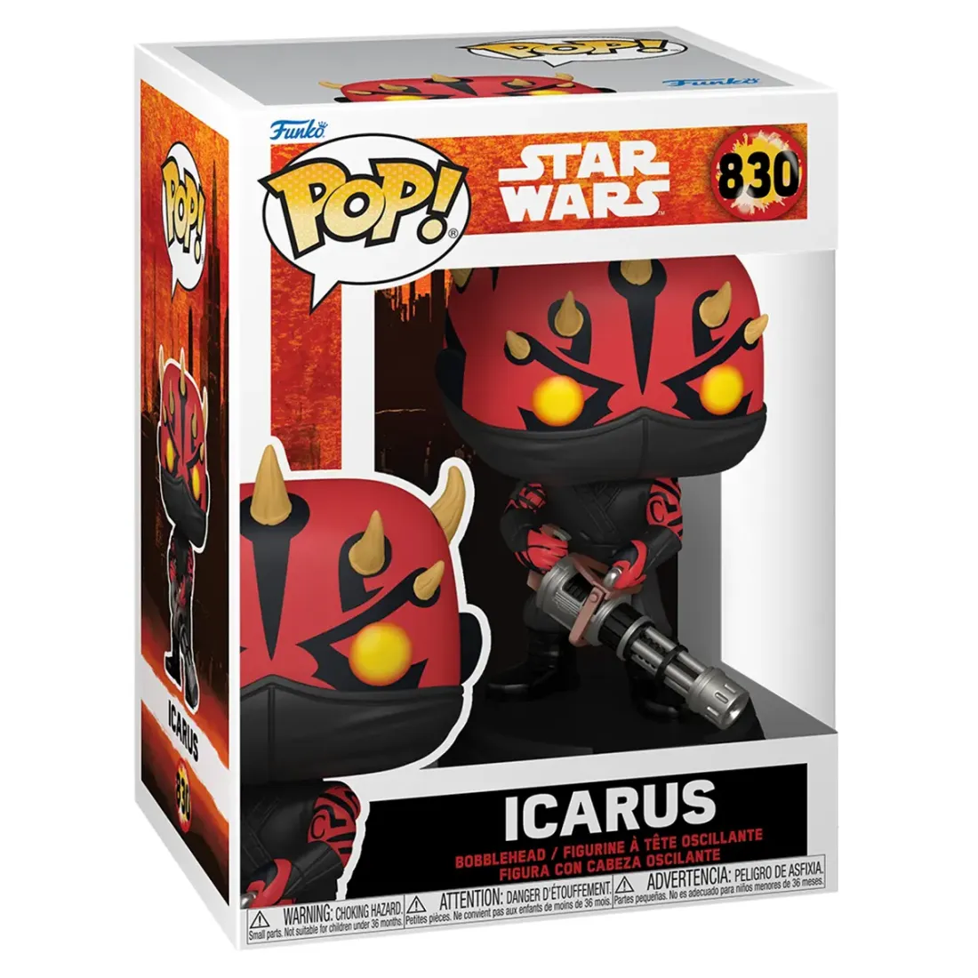 Фигурка Funko POP! Bobble Star Wars Maul Shadow Lord Icarus (830) 90359