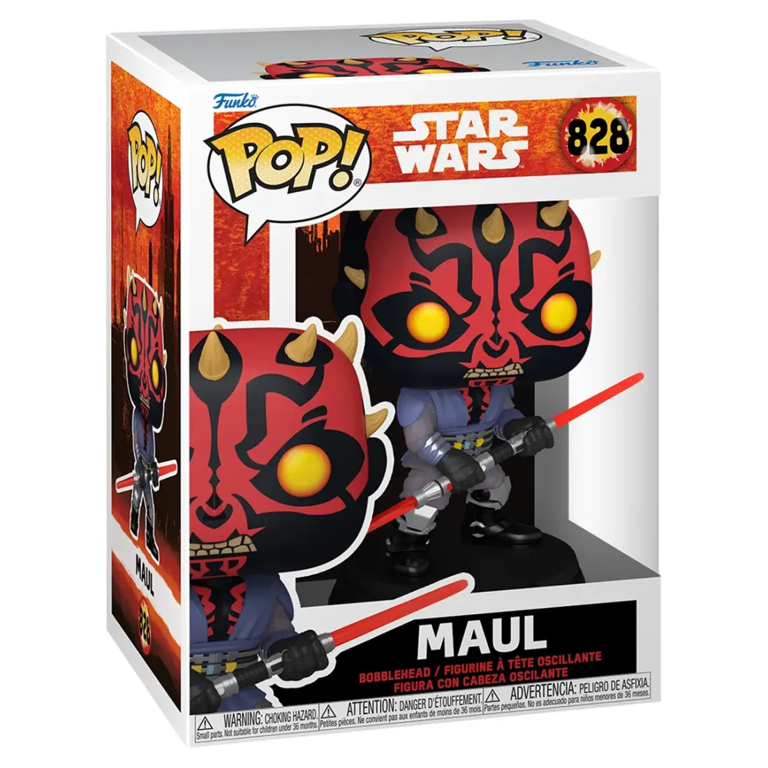 Фигурка Funko POP! Bobble Star Wars Maul Shadow Lord Maul (828) 90357