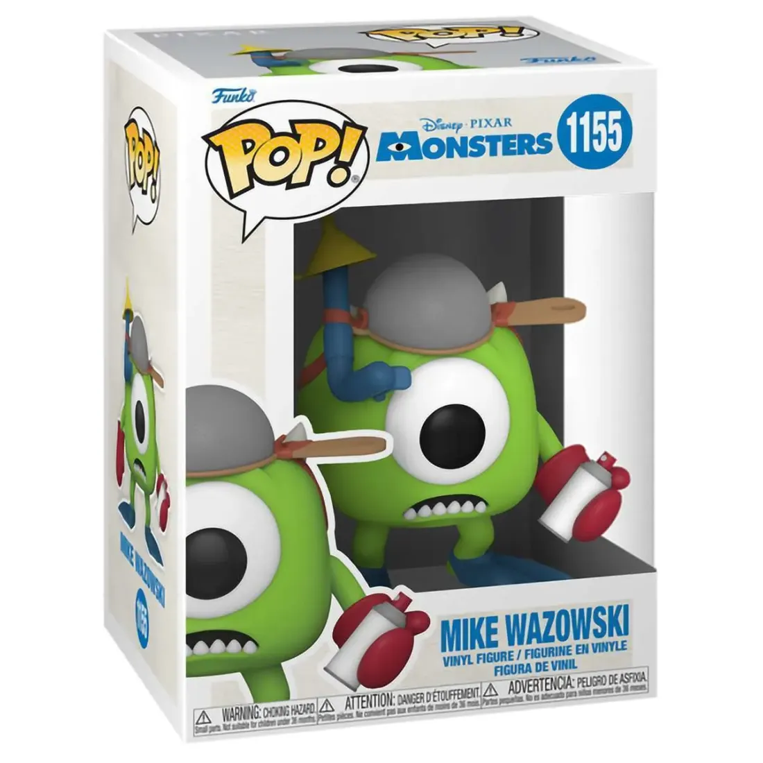 Фигурка Funko POP! Disney Monsters Inc 20th Mike Wazowski w/Mitts (1155) 57743