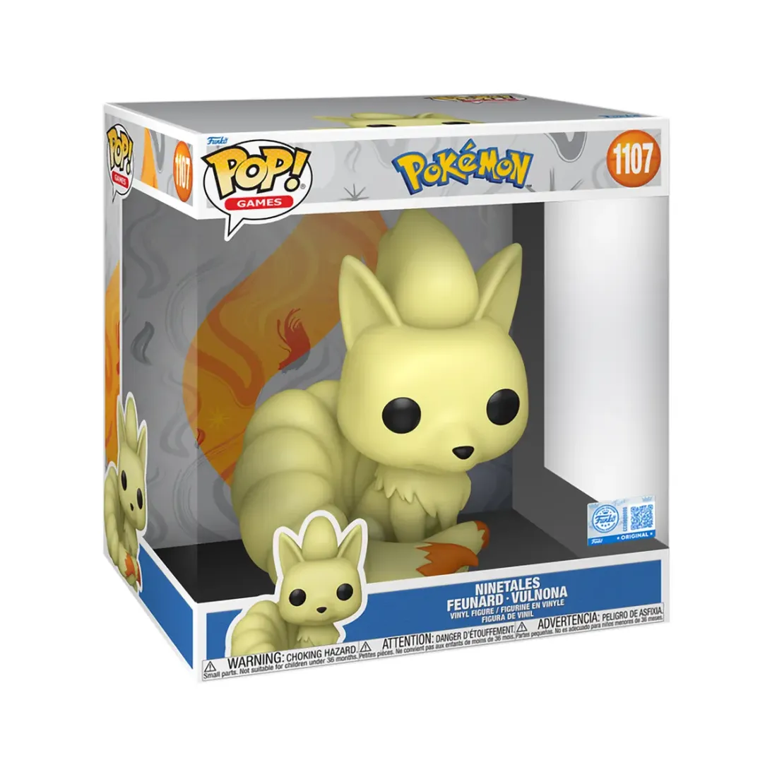 Фигурка Funko POP! Games Pokemon Ninetales (Exc) 10