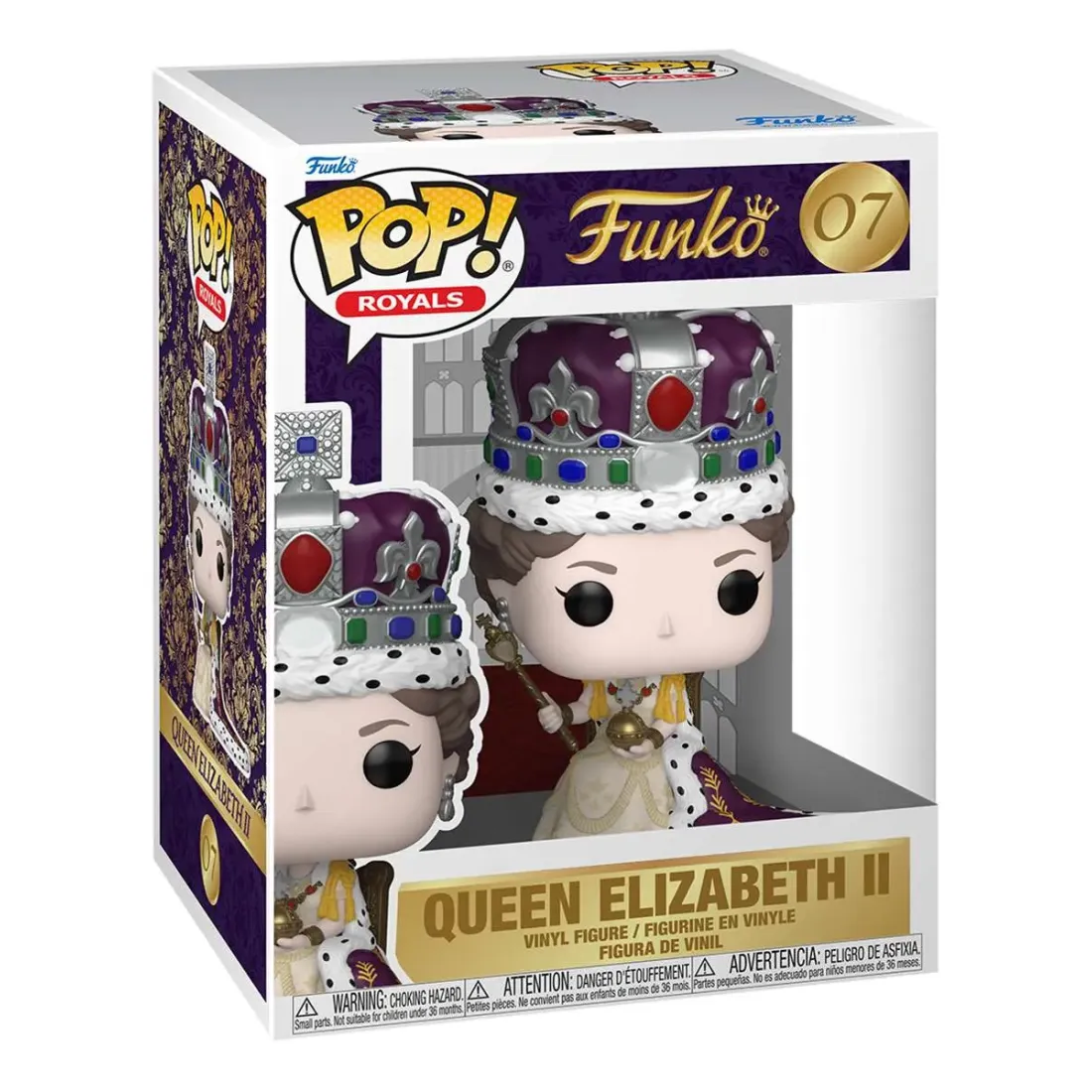 Фигурка Funko POP! Premium Royals Queen Elizabeth II 100th Queen Elizabeth II (07) 91873