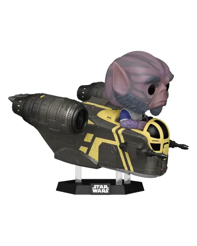 Фигурка Funko POP! Rides Bobble Star Wars M & G Zeb in Razor Crest (838) 92565